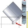ролики SDF для фальца  - схема работы роликов SDF при формовки профиля фальцевого соединения 